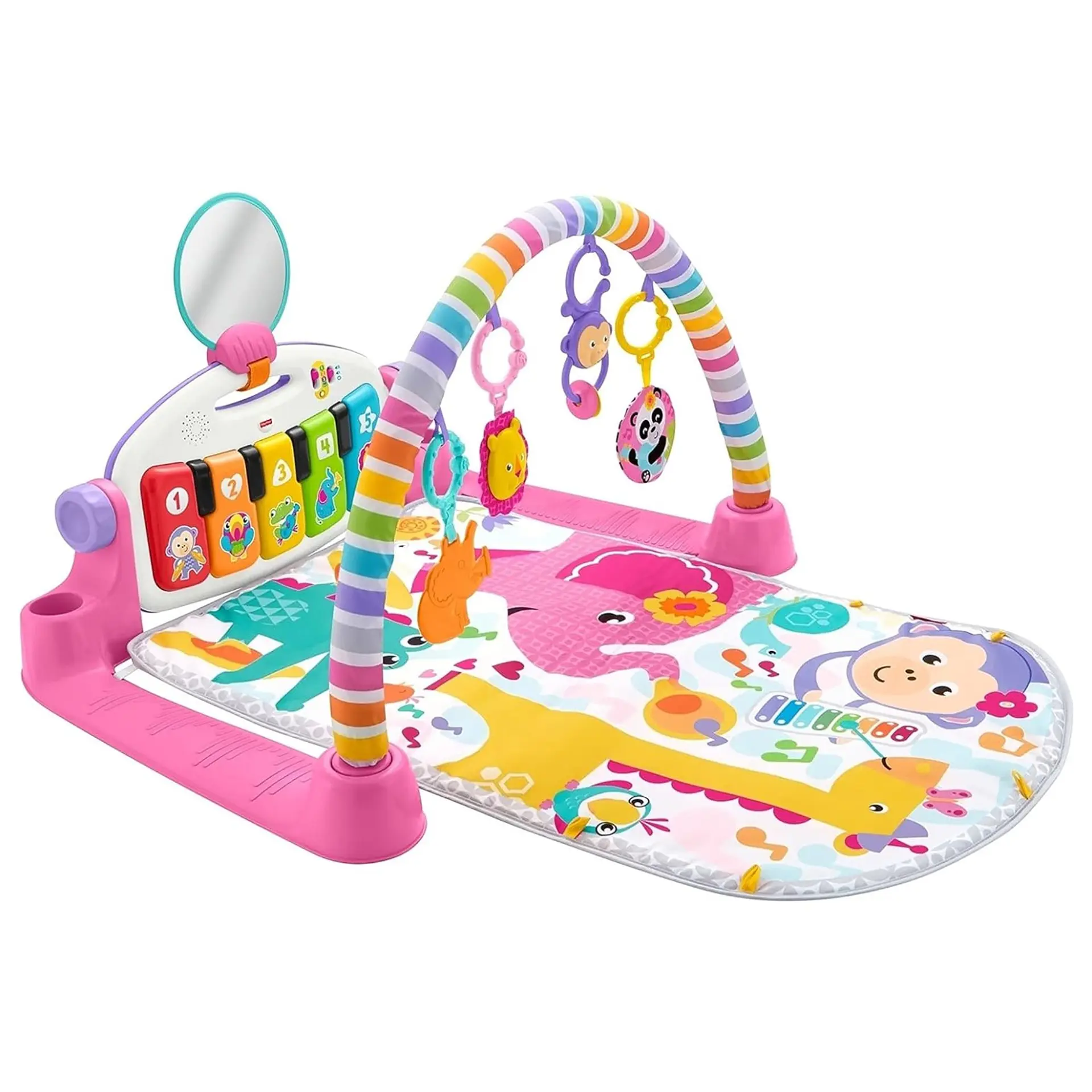 Gimnasio Piano Pataditas Musicales Fisher Price FWT26 3