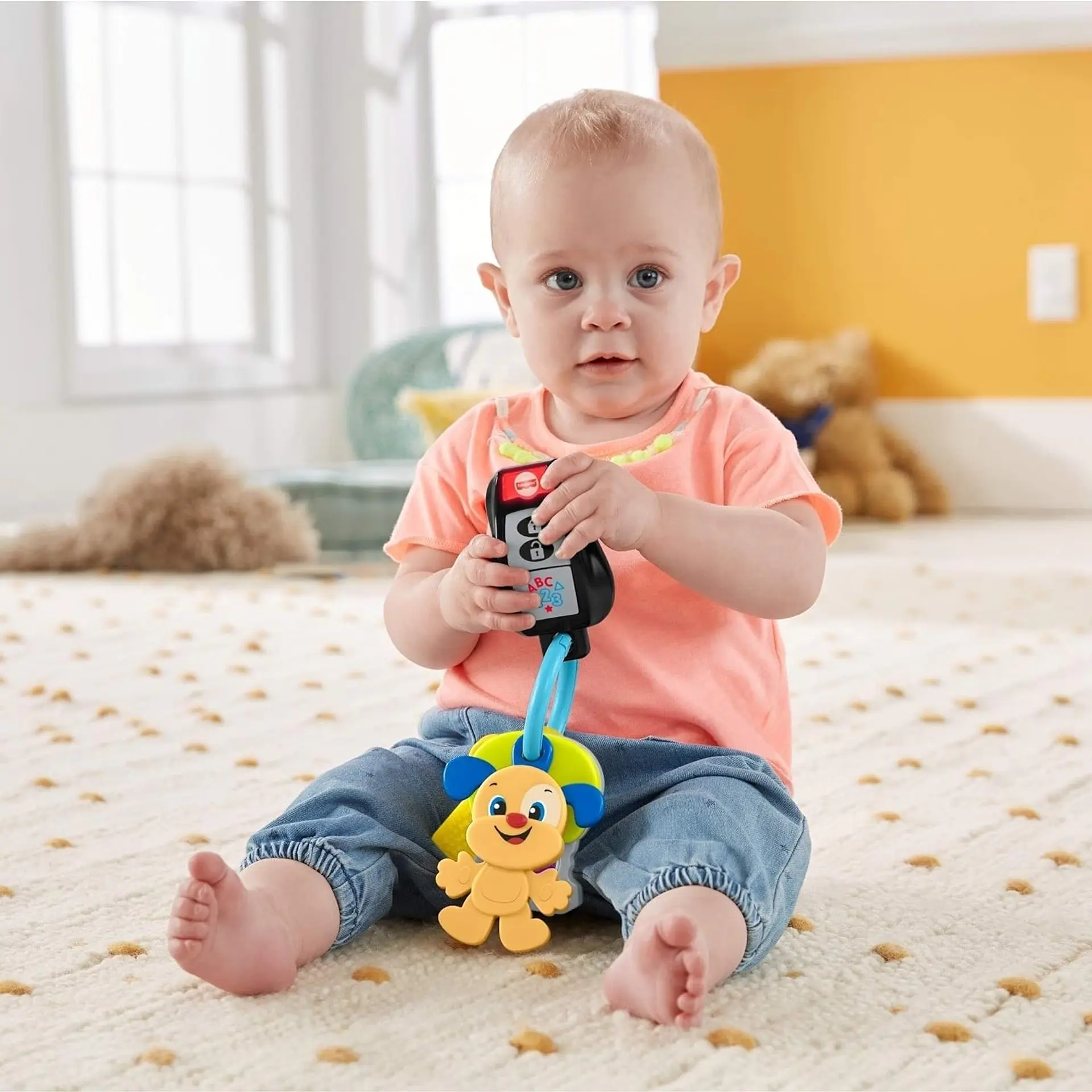 Llavero Juega Rie Y Aprende Fisher Price GRF17 4