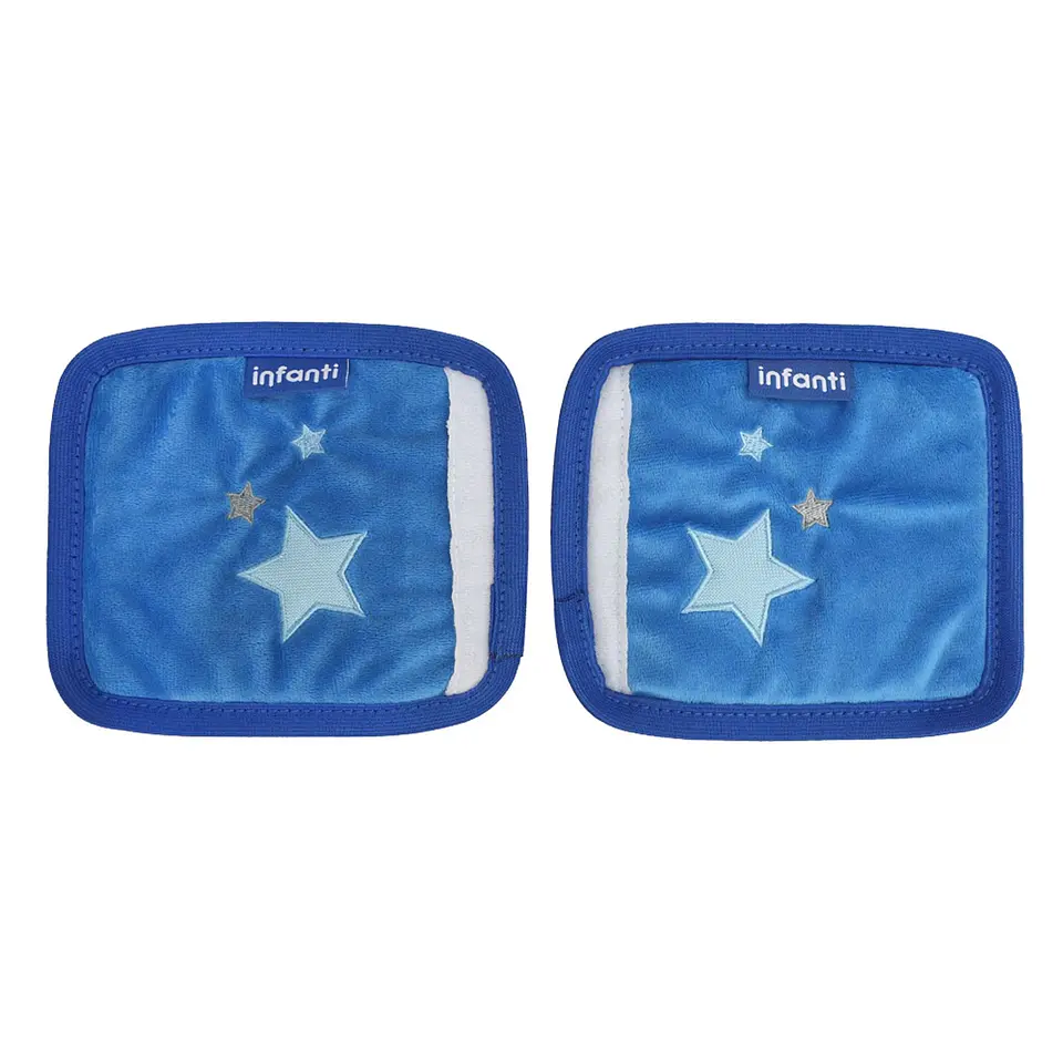 Pack 2 Protector De Cinturón de Seguridad Azul Infanti 2