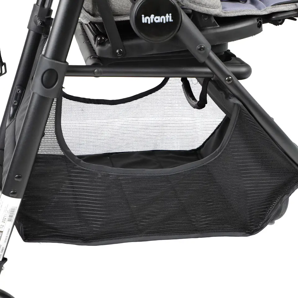 Coche Paseo Zuri 360° Gris Infanti 3