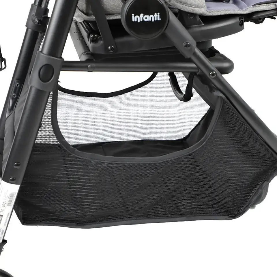 Coche Paseo Zuri 360° Gris Infanti 11