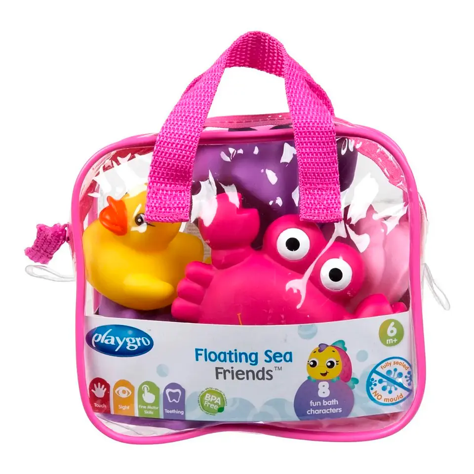 Juguete De Baño Playgro Floating Sea Friends 2