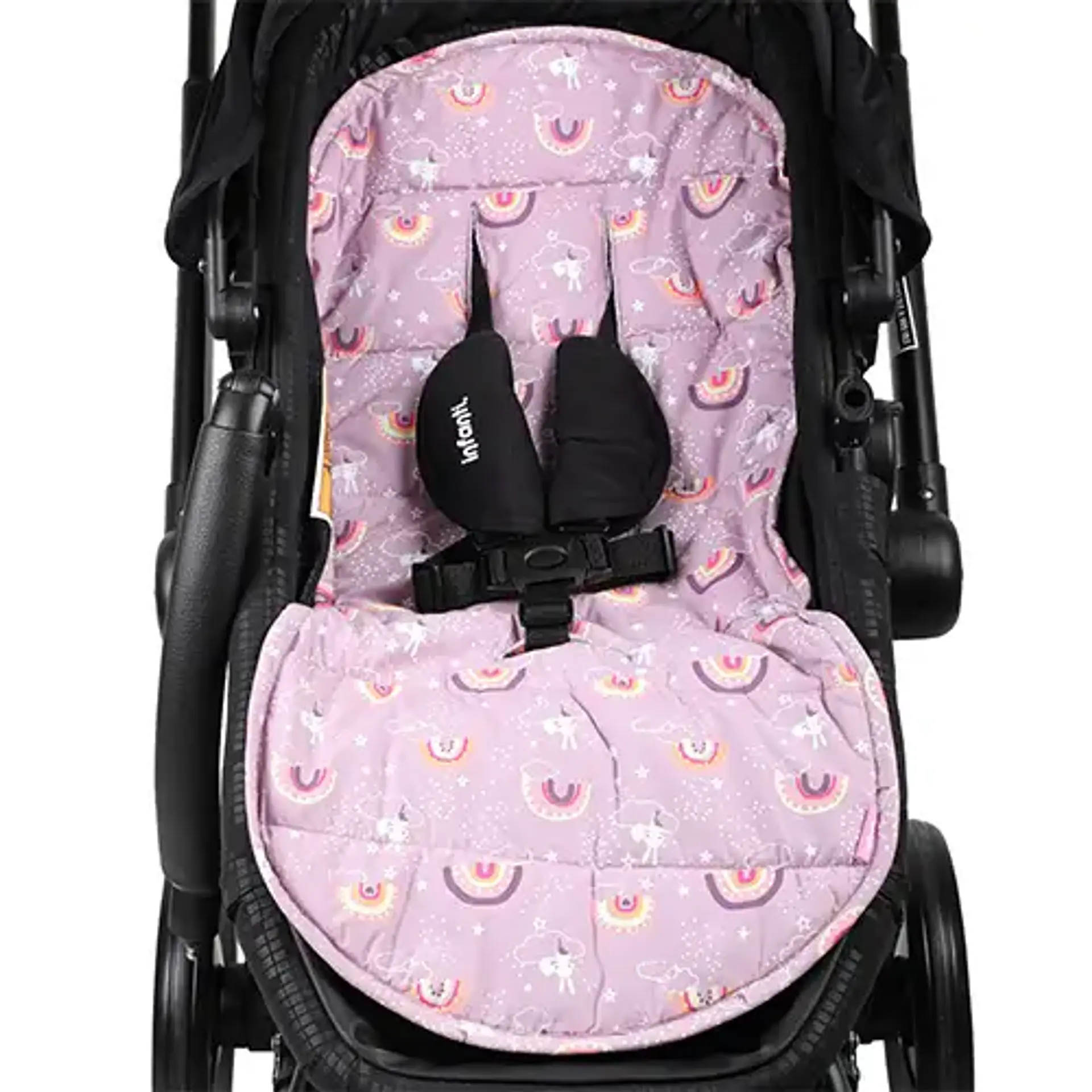 Colchoneta Para Coche Infanti Modelo Arcoiris 1