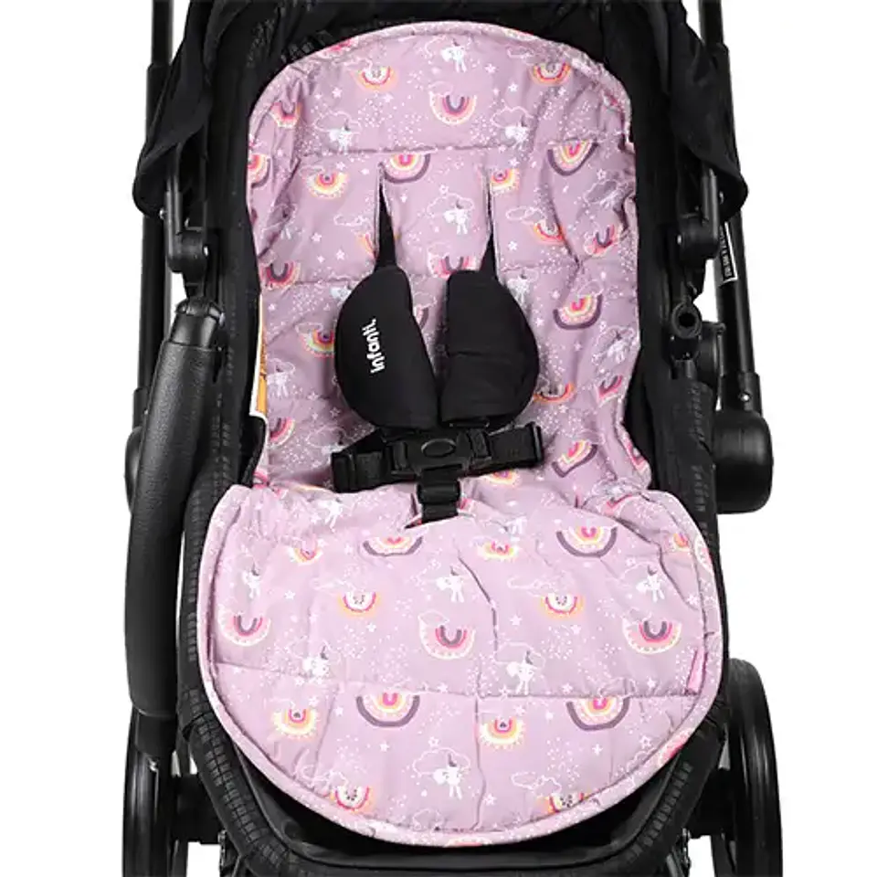 Colchoneta Para Coche Infanti Modelo Arcoiris 1