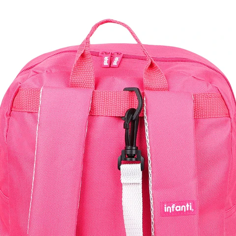 Mochila Infanti Modelo Pingüino Bts23 Rosada