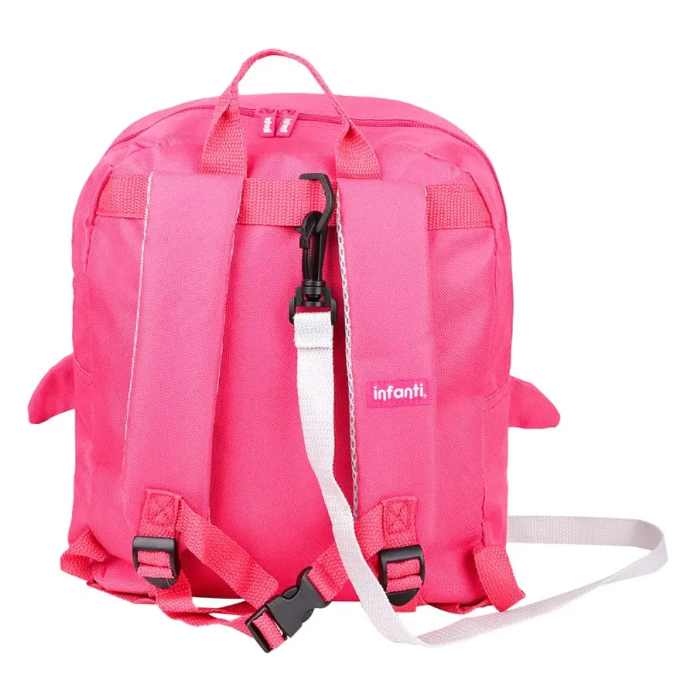 Mochila Infanti Modelo Pingüino Bts23 Rosada 3