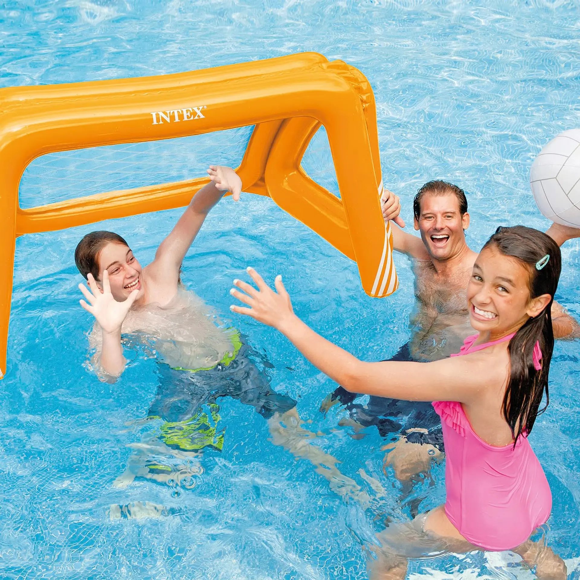 Juego Arco Portería para Piscina o Patio Inflable Intex 5