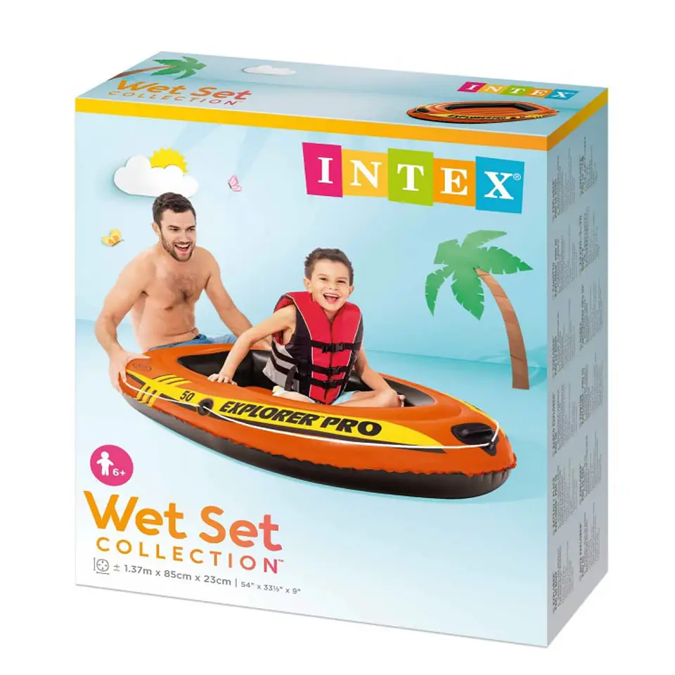 Bote Inflable Intex Explorer Pro 50 137x85x23 Cm 5