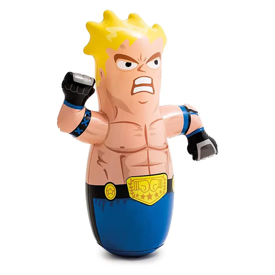 Mono Porfiado Inflable Intex Luchador Enmascarado 1