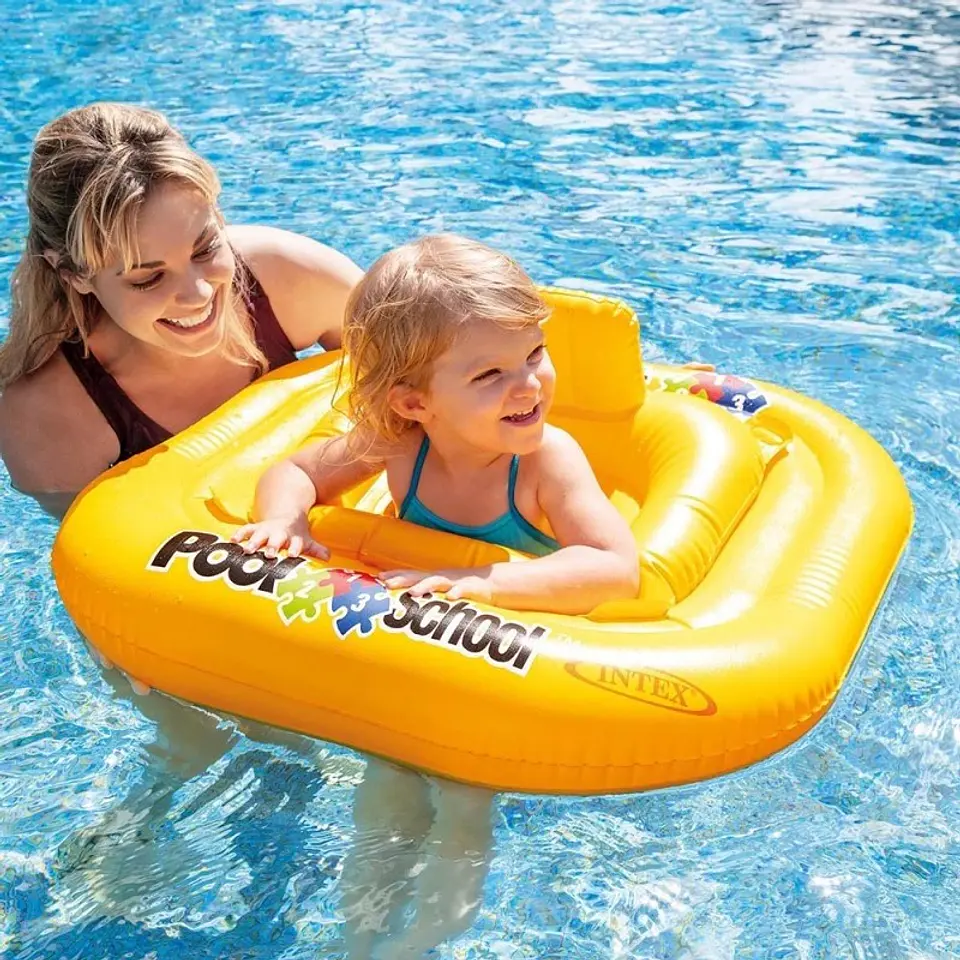 Flotador Delux Pool School Intex 56587 Cuadrado 3