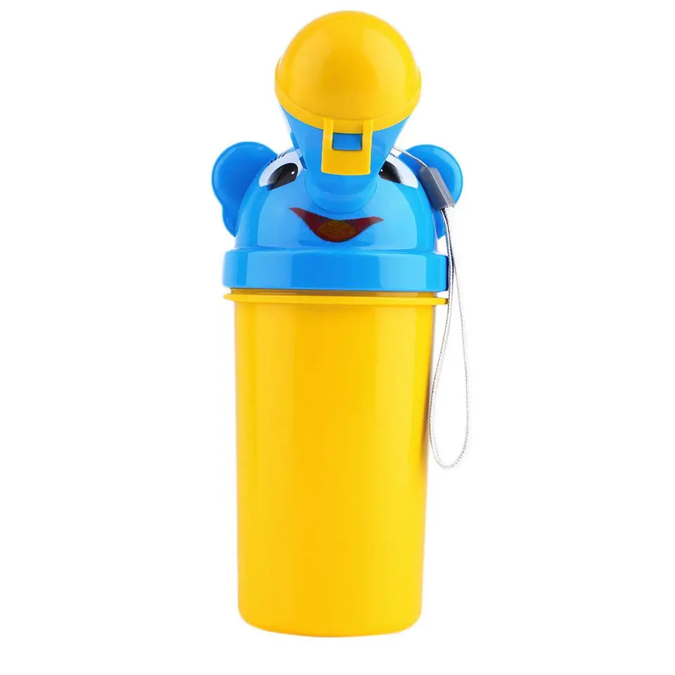 Urinario Infantil Portátil Niños Viajes Salidas tipo Botella 7