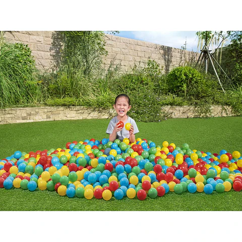 Pack 100 Pelotas Plasticas 6,5 Cms Bestway