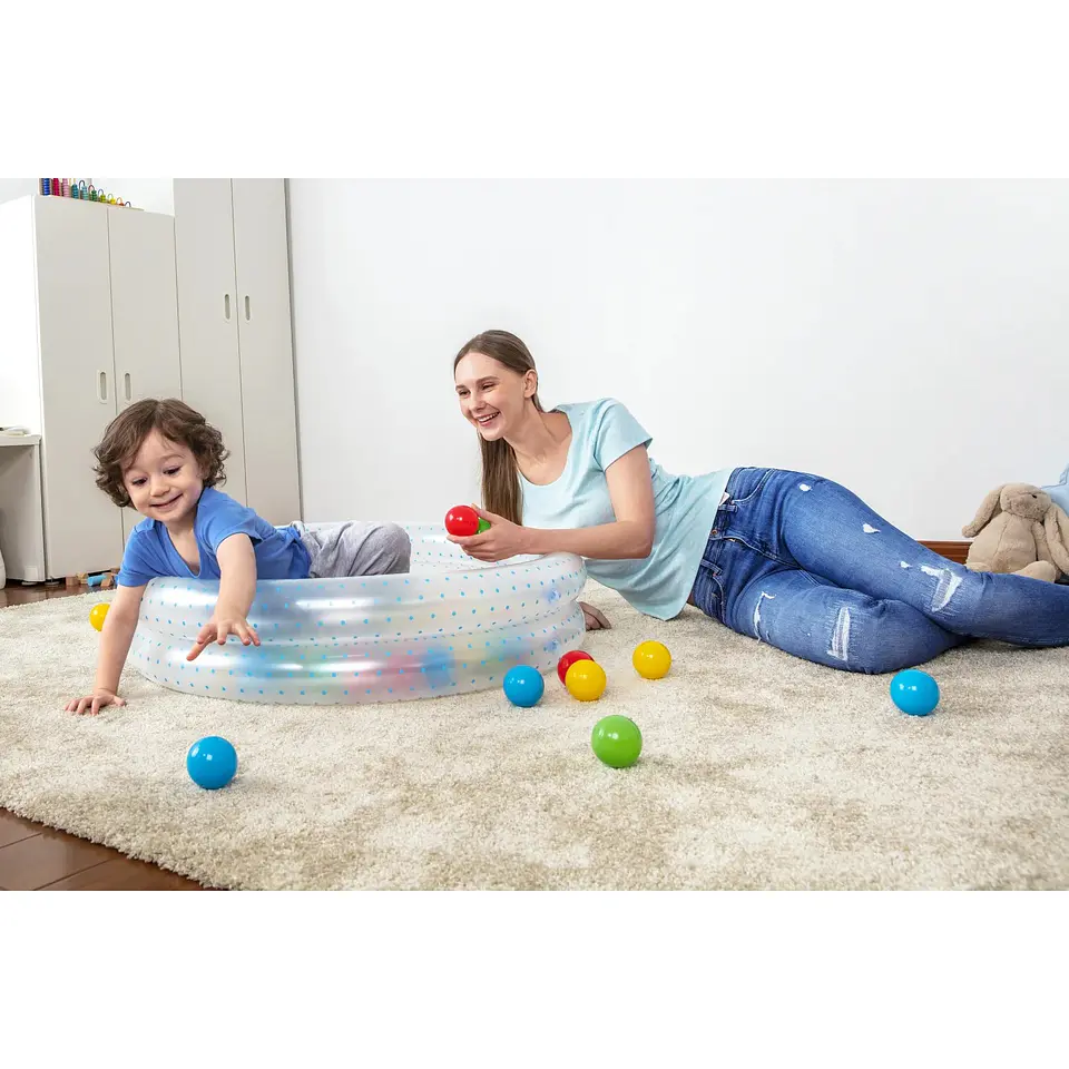 Set Piscina Inflable con Pelotas 91X20 Cm Bestway 4