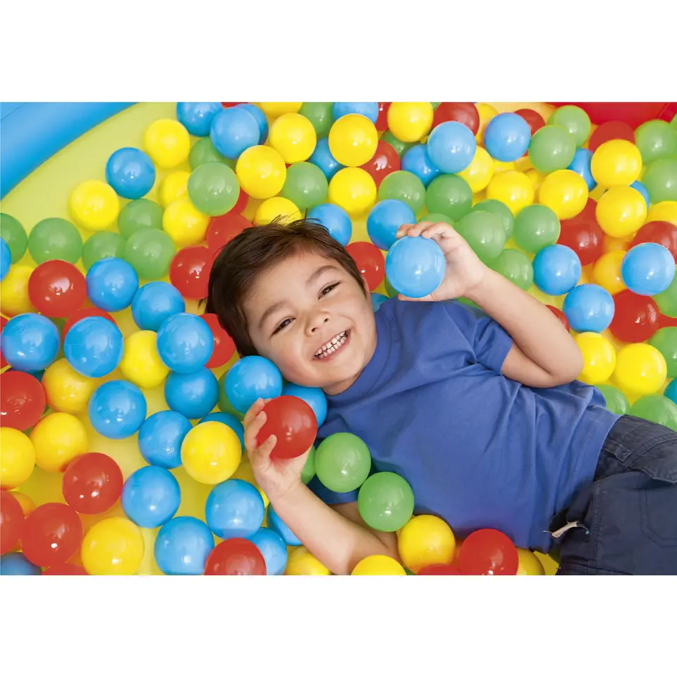 Pack 100 Pelotas Plasticas 6,5 Cms Bestway 4