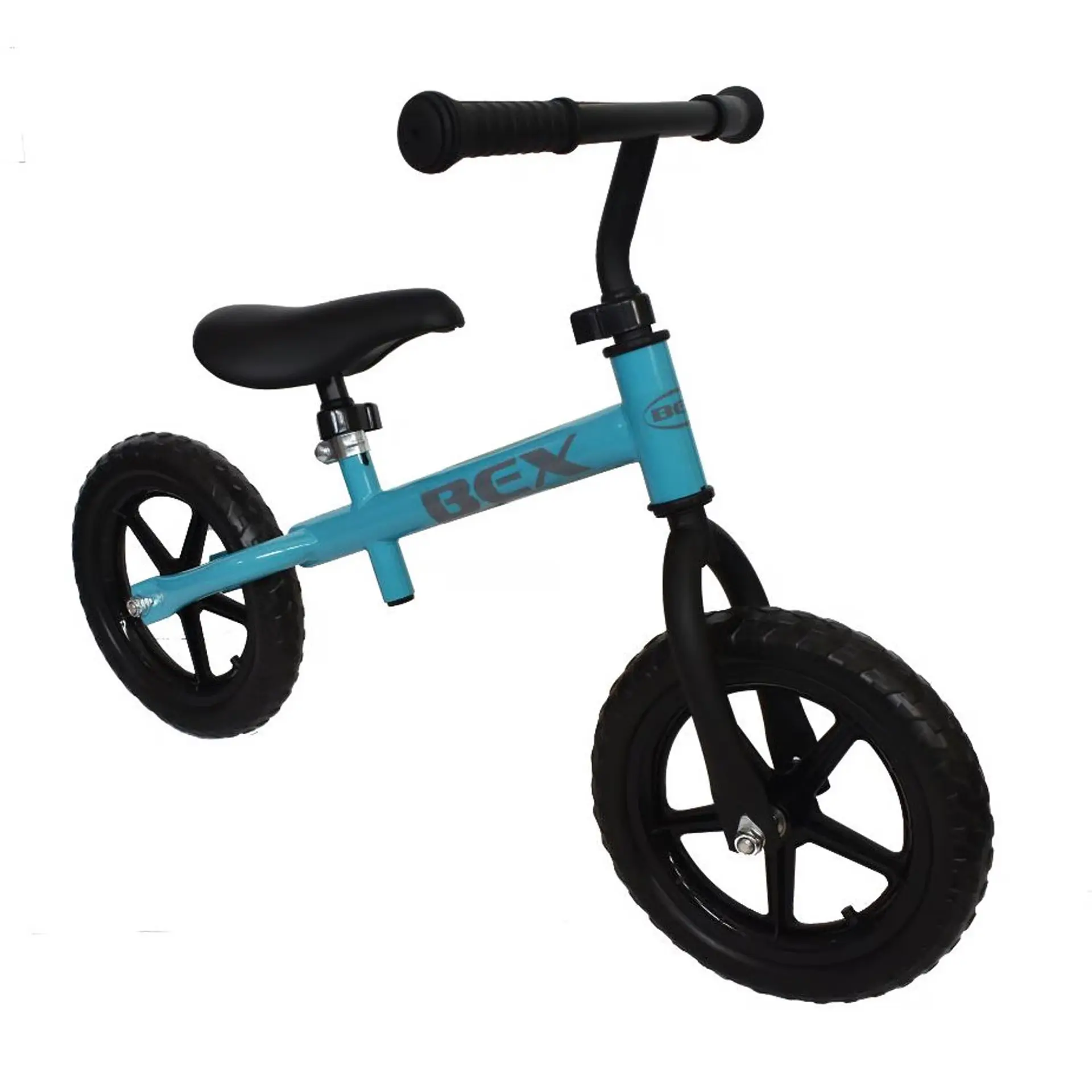 Bicicleta Acero Equilibrio Aprendizaje Sin Pedal Azul Bex 4