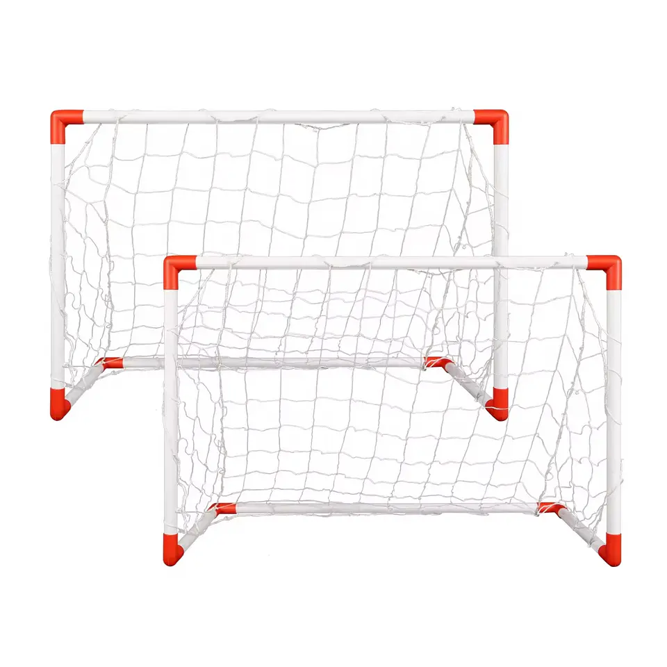 Set De 2 Arcos De Futbol Con Pelota 85x60x42 Cm Gamepower 1