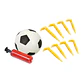 Set De 2 Arcos De Futbol Con Pelota 85x60x42 Cm Gamepower - Miniatura 7