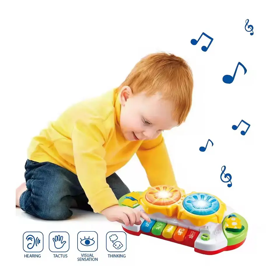 Piano Interactivo Musical Con Luz Y Sonido 2