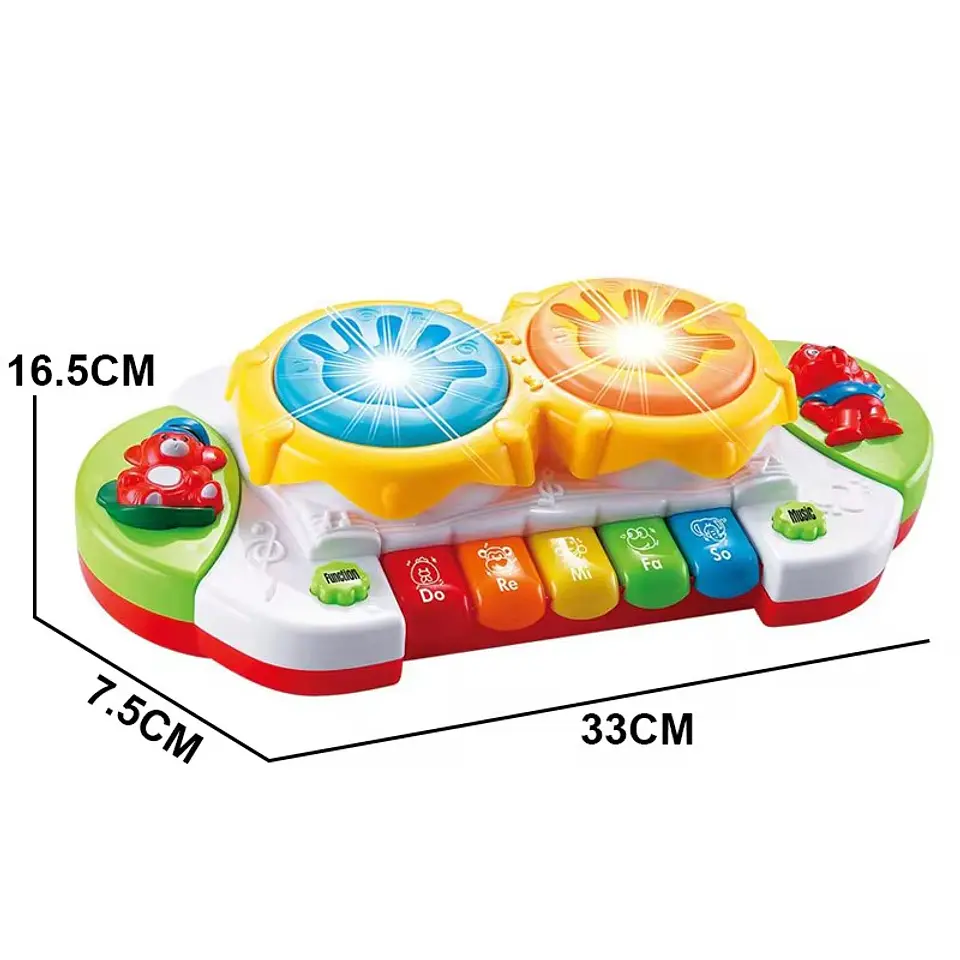 Piano Interactivo Musical Con Luz Y Sonido 5