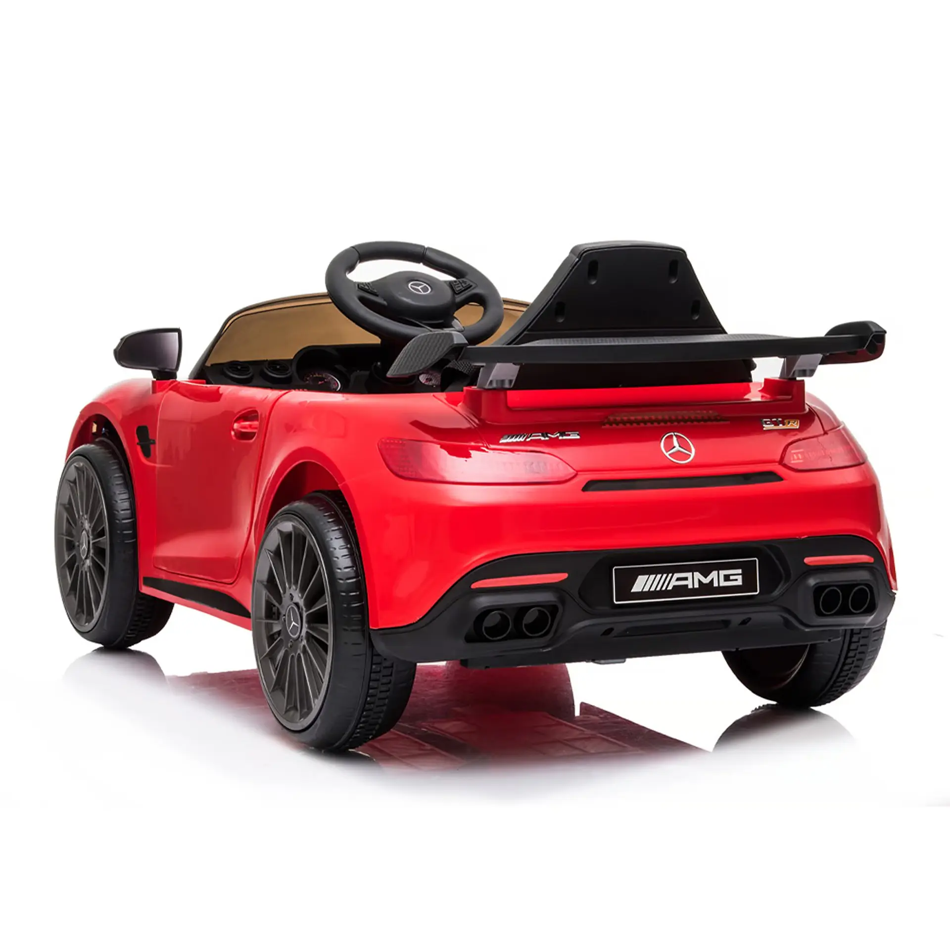 Auto a Batería Mercedes Benz Gtr Rojo Infanti 3