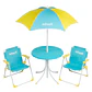 Set de Jardín Infantil Infanti Mesa Toldo y Sillas - Miniatura 1