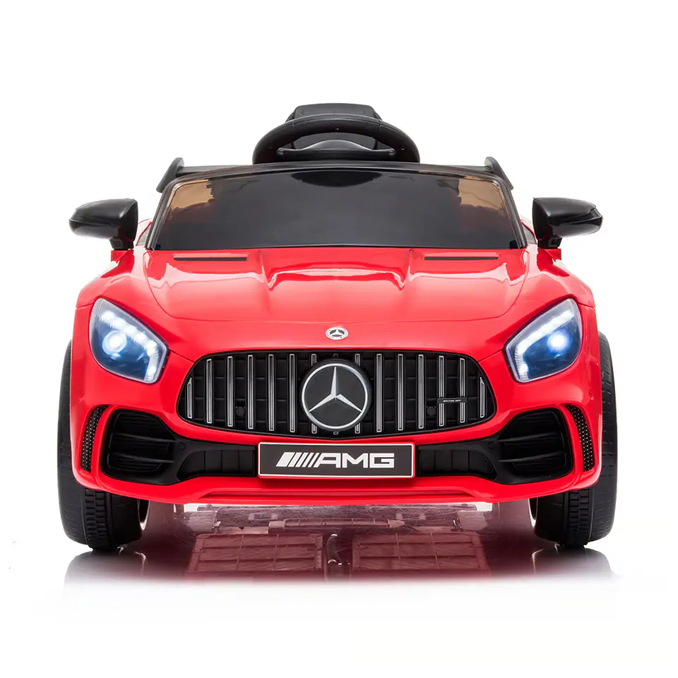 Auto a Batería Mercedes Benz Gtr Rojo Infanti 5