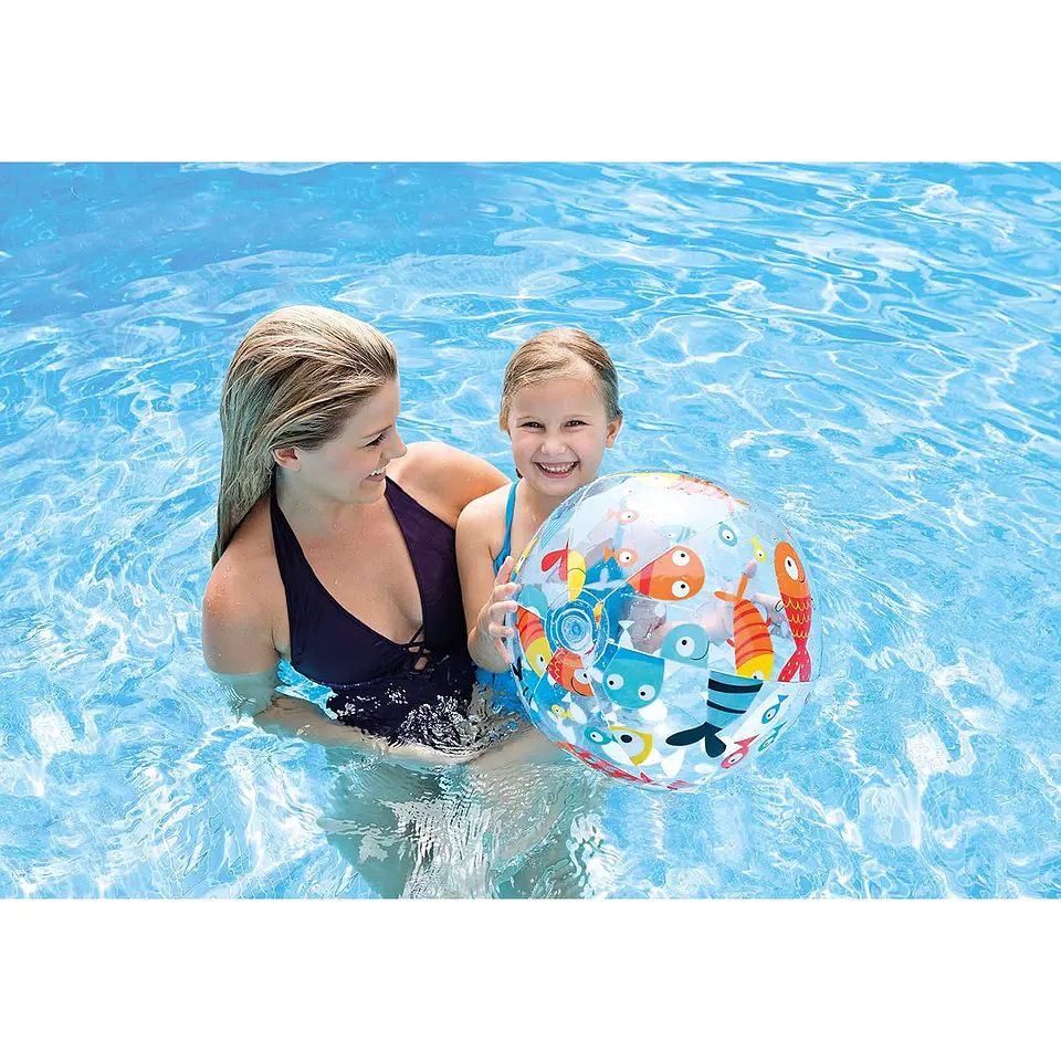 Pelota de Playa Multicolor 51cm Intex 59040NP Piscina  5