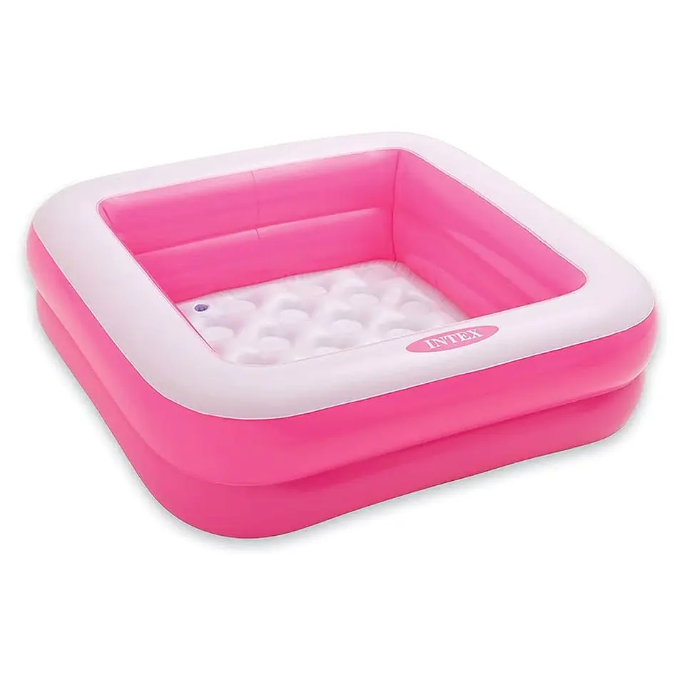 Piscina Inflable para Niños Intex 86x86x25cm 57100NP Rosa 1