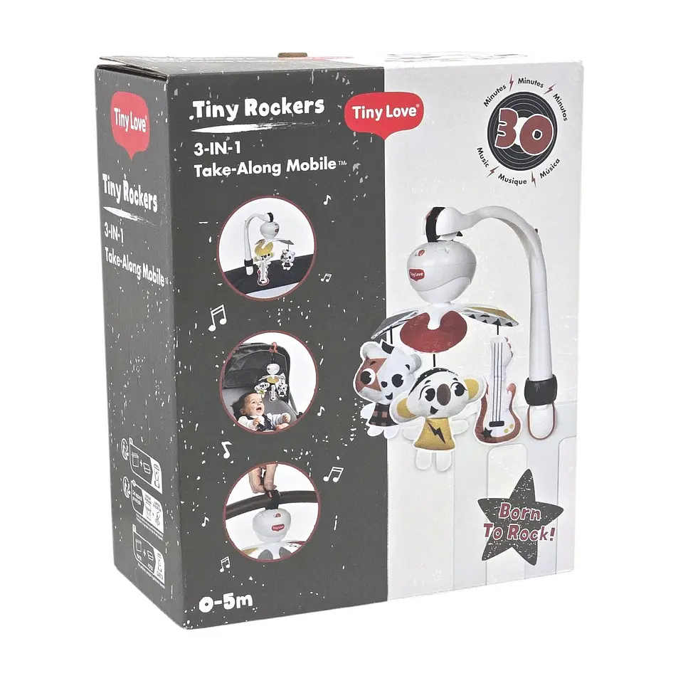 Movil Take Along Tiny Rockers Tiny Love 3 en 1 6