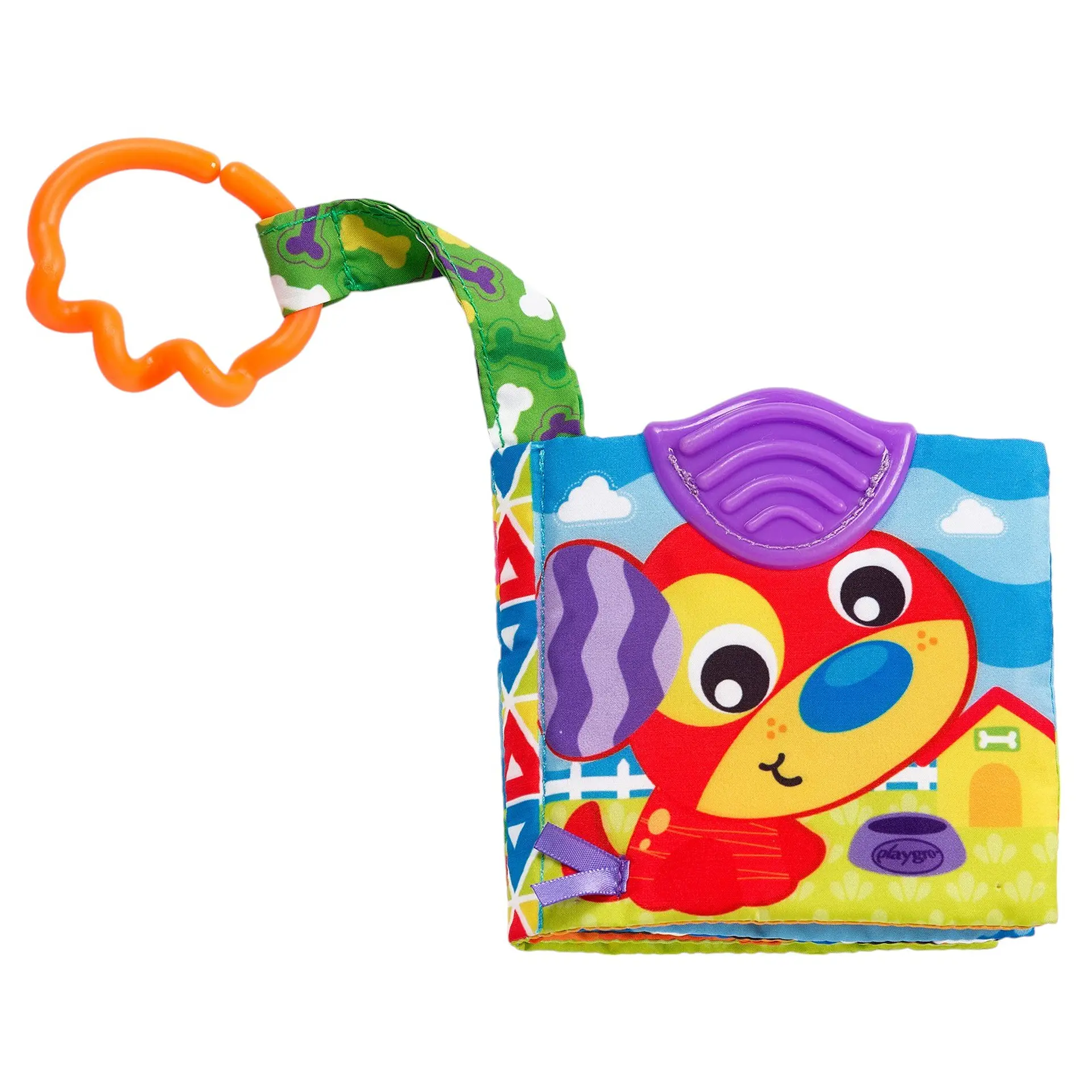 Libro De Tela Un Día En La Granja Playgro 1