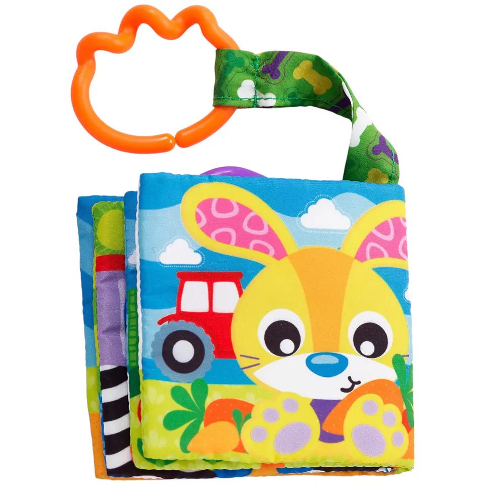 Libro De Tela Un Día En La Granja Playgro 2