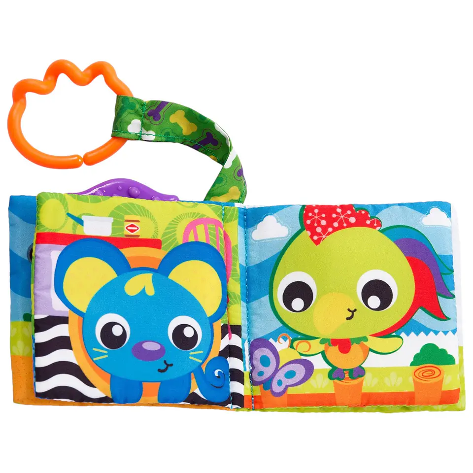 Libro De Tela Un Día En La Granja Playgro 3