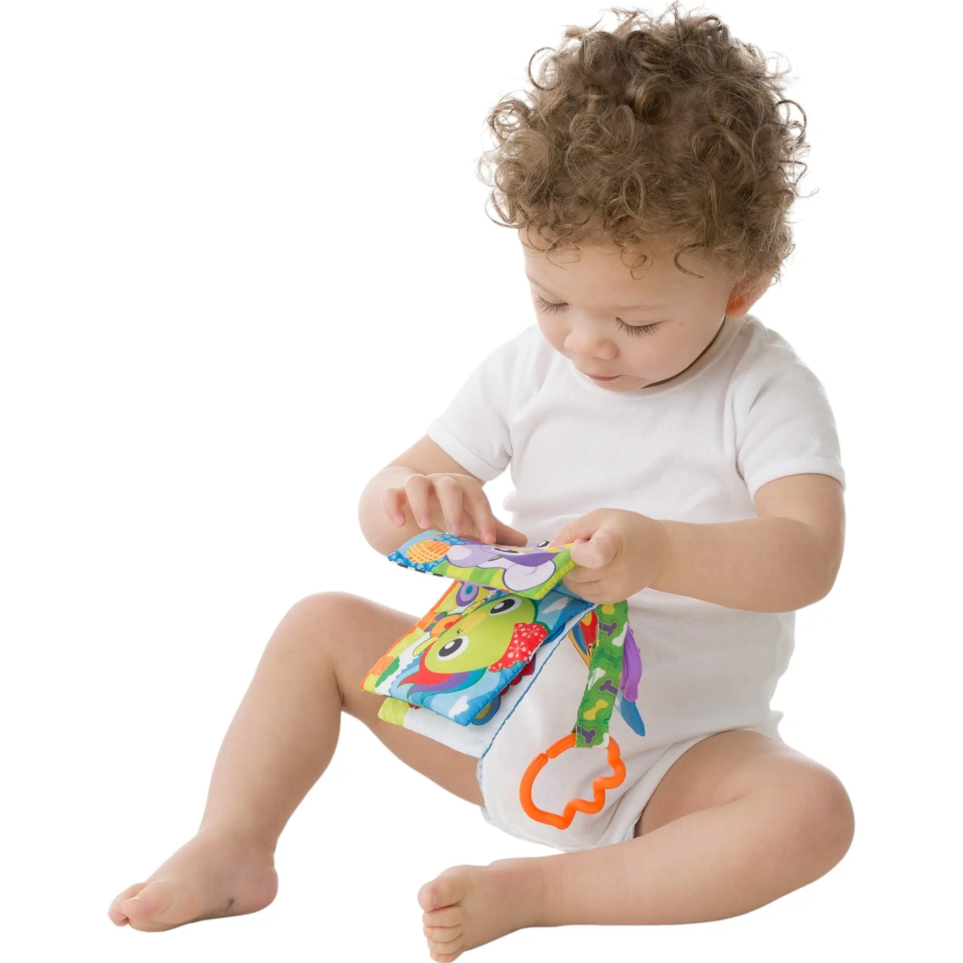 Libro De Tela Un Día En La Granja Playgro 5