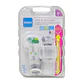 Prendedor Mam Porta Chupete Clip Cobertor Verde/Gris - Miniatura 3