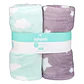 Pack 2 Mantas Unisex Infanti Verde/Gris - Miniatura 1