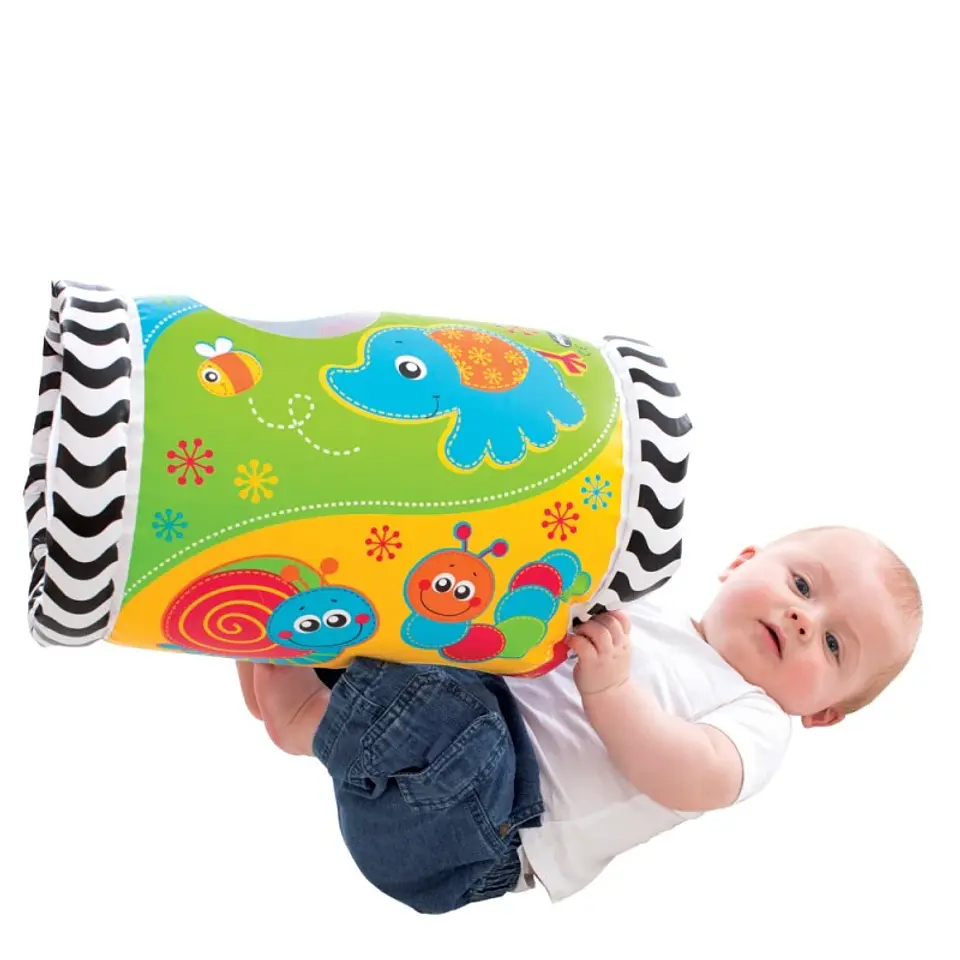 Inflable Para Gatear Rodillo Playgro Peek and Roller 3