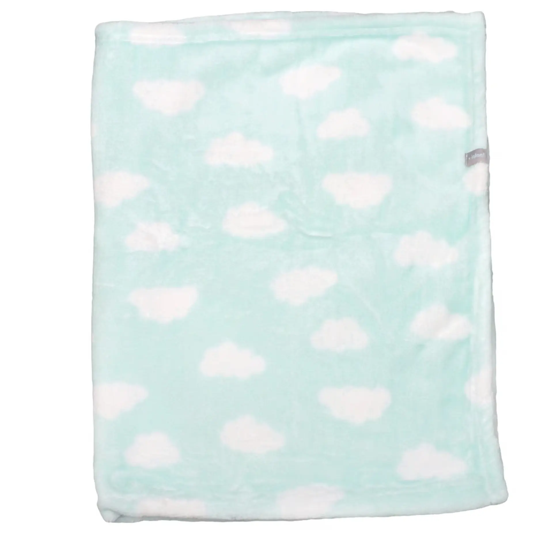 Pack 2 Mantas Unisex Infanti Verde/Gris 4