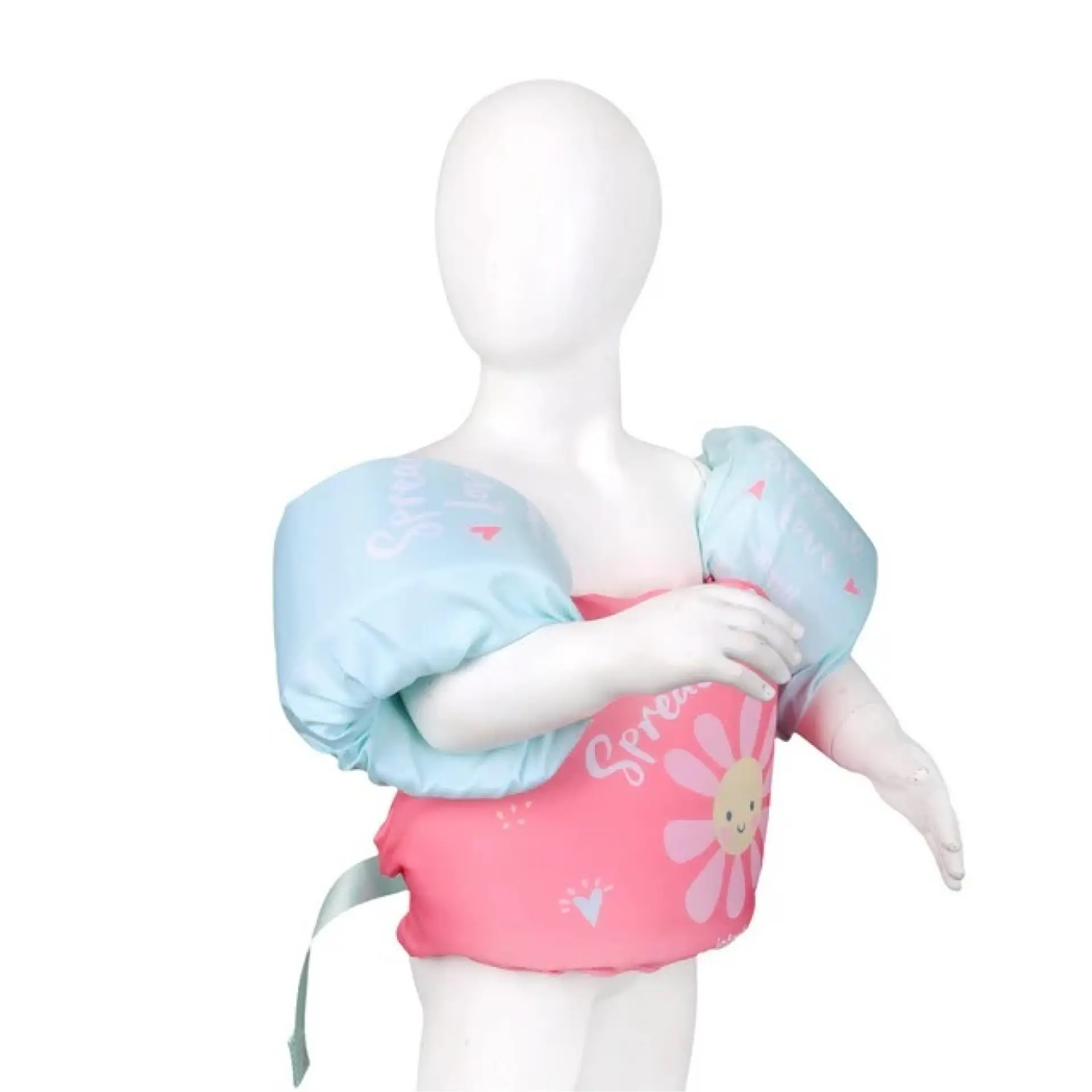 Flotador con Alitas Flores S25 Para Niñas Rosa Infanti  3