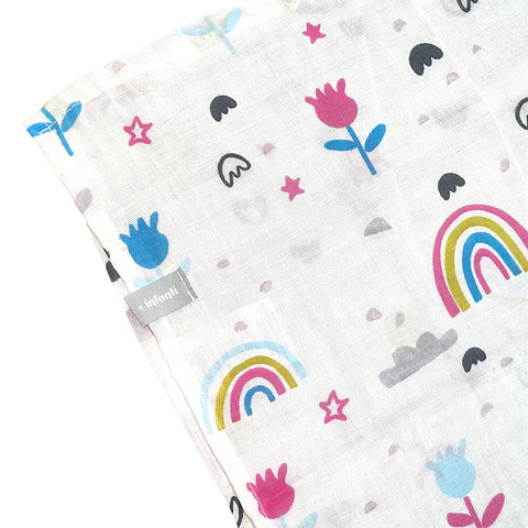 Pack 3 Tutos Infanti Rosa 75x75cm 