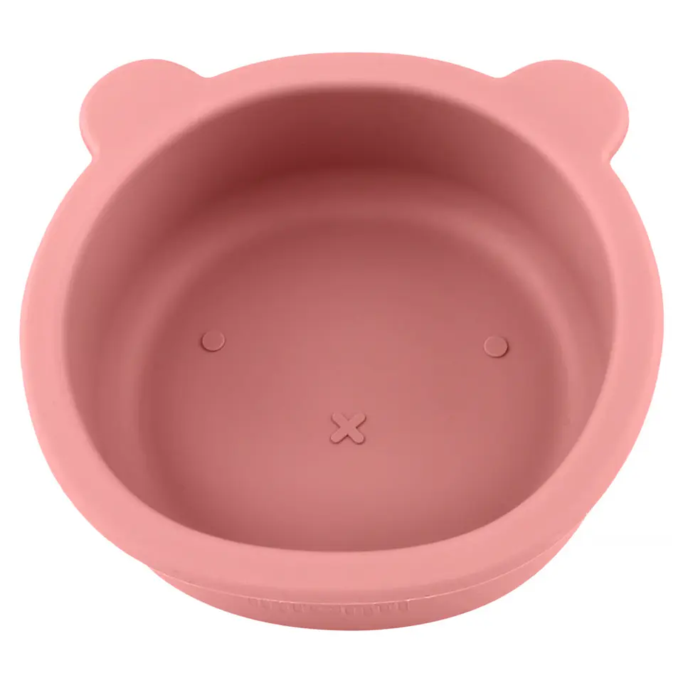 Bowl de Silicona con ventosa 340ml Infanti 6m+ Rojo 3