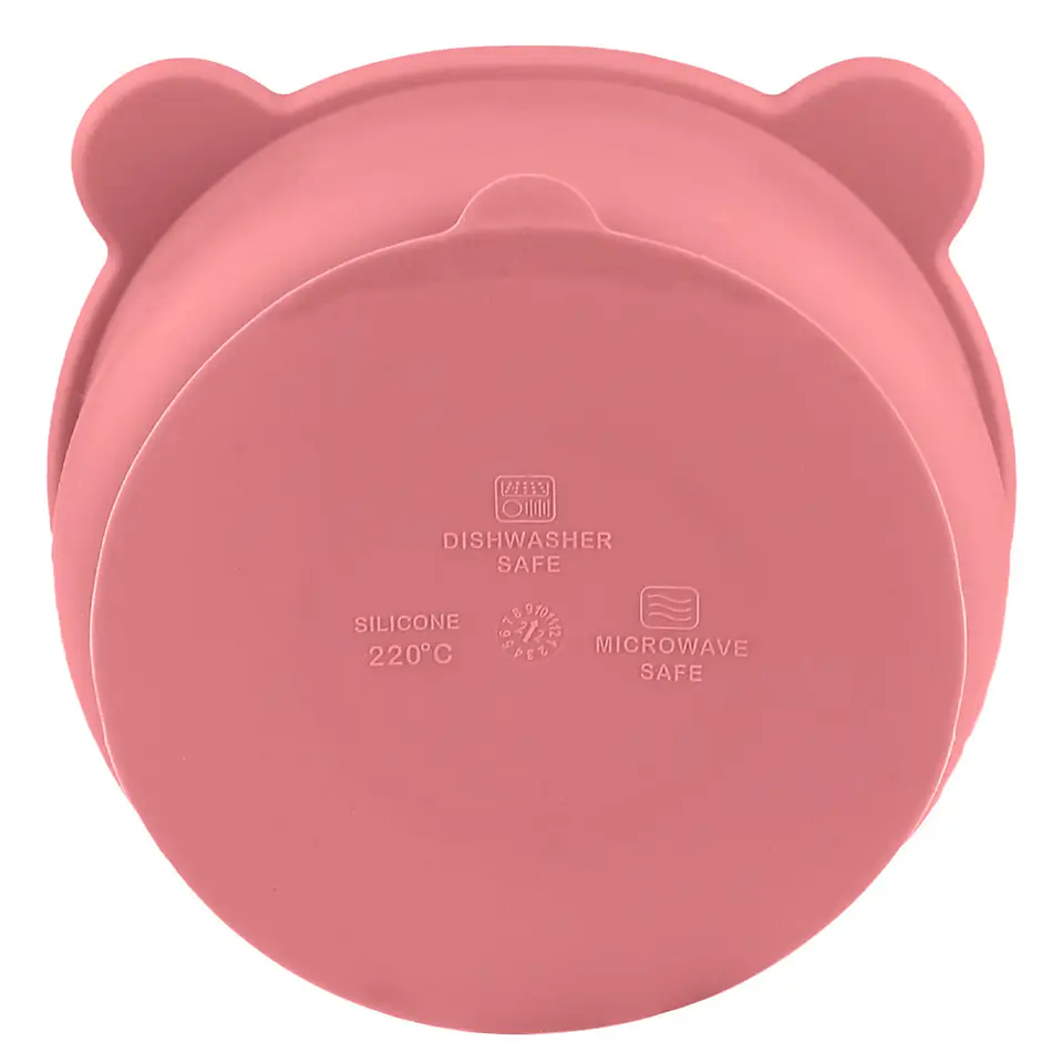 Bowl de Silicona con ventosa 340ml Infanti 6m+ Rojo 4
