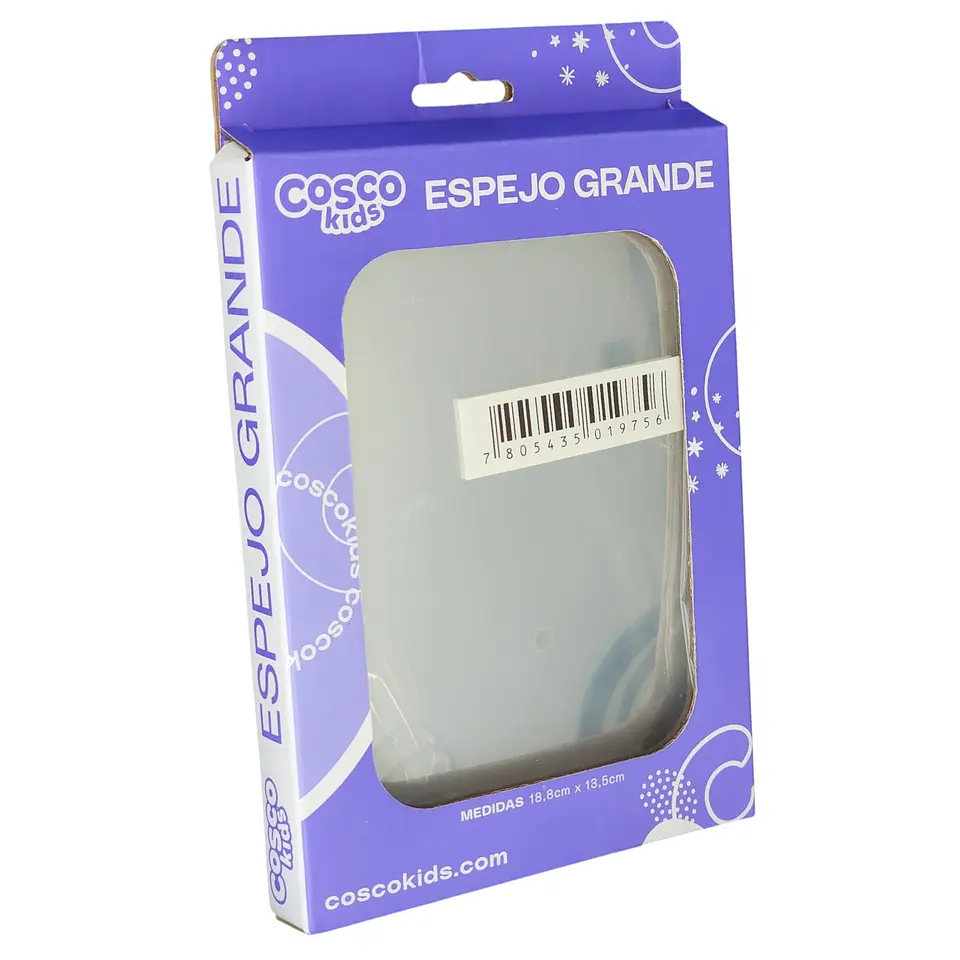 Espejo Retrovisor Convexo Inastillable Infantil Cosco 18,8cm 6