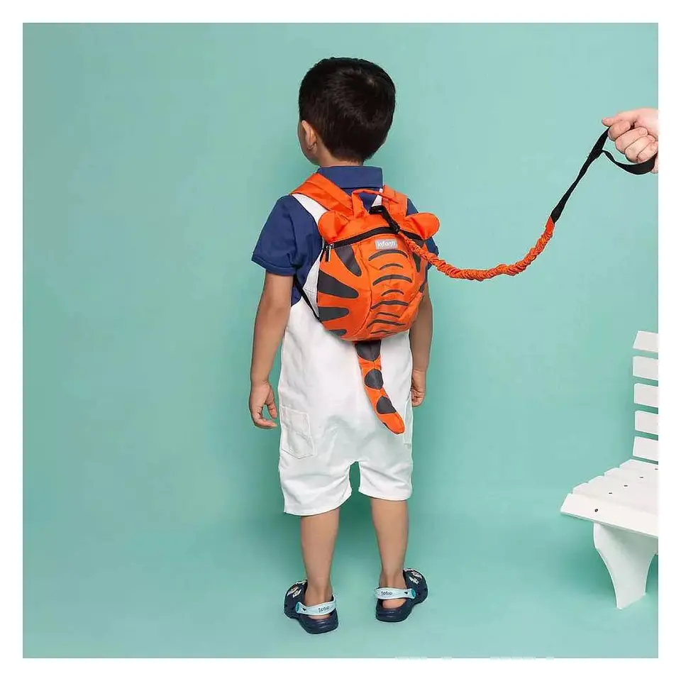 Mochila  Infanti con Arnés de Seguridad Tigre 7
