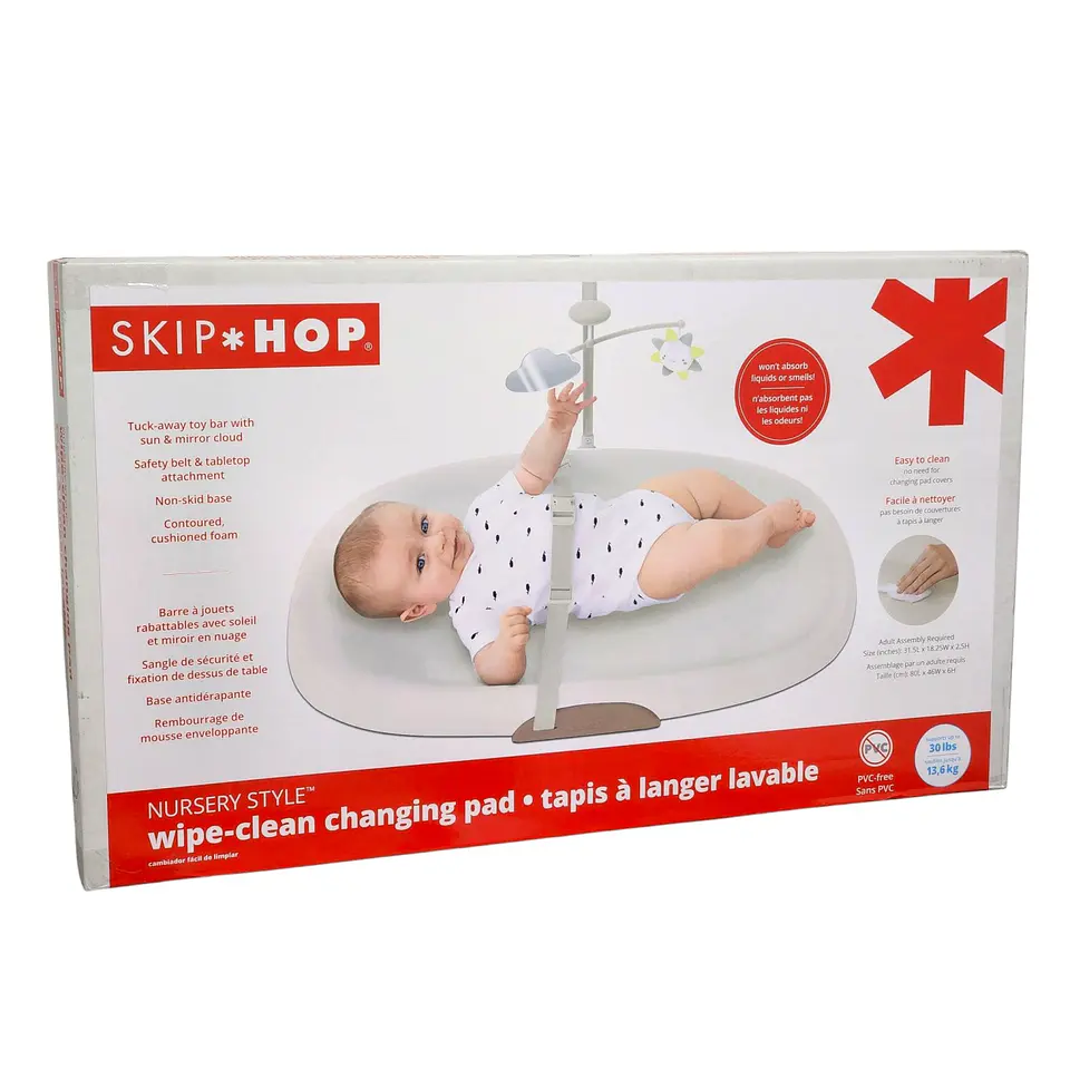 Cambiador Lavable Con Móvil Y Cinturón De Seguridad Skip Hop 9