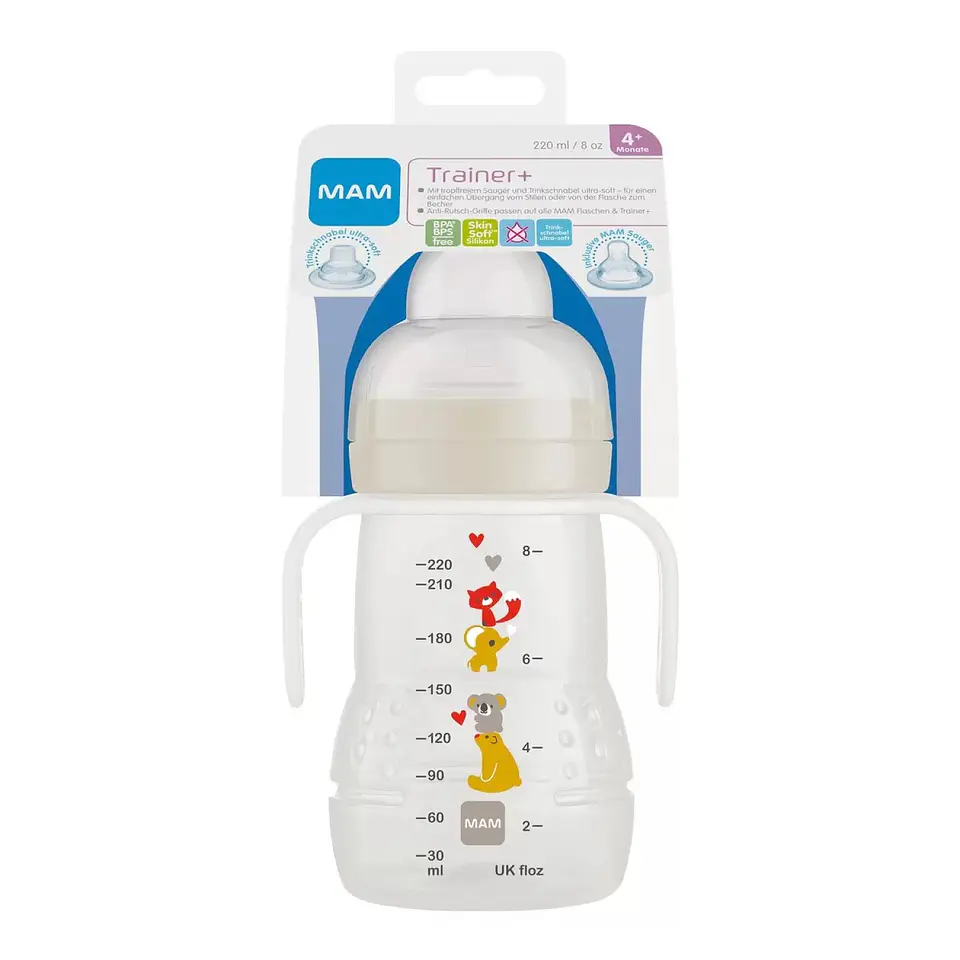 Vaso Entrenamiento Para Bebes Mam Trainer+ 220ml 3