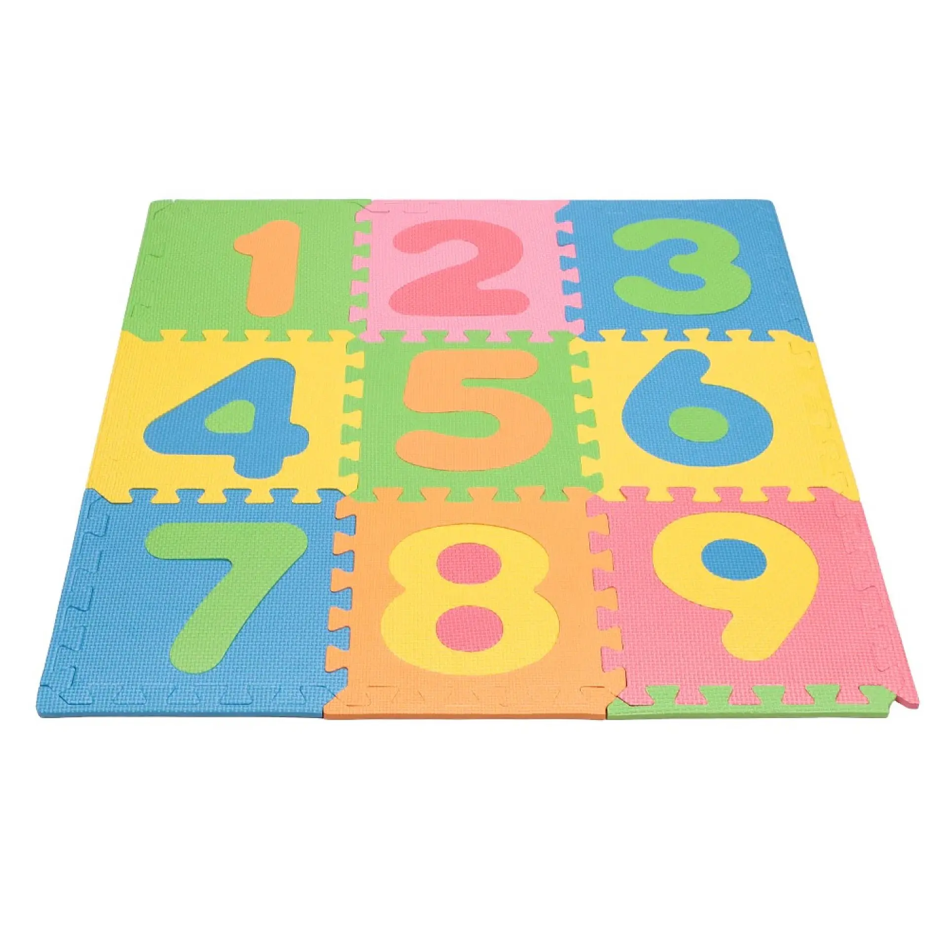 Alfombra Mat Eva Didáctica Números 9 Piezas Infanti 2