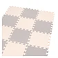 Alfombra Mat Eva Blanco & Gris 18 Piezas Infanti - Miniatura 2