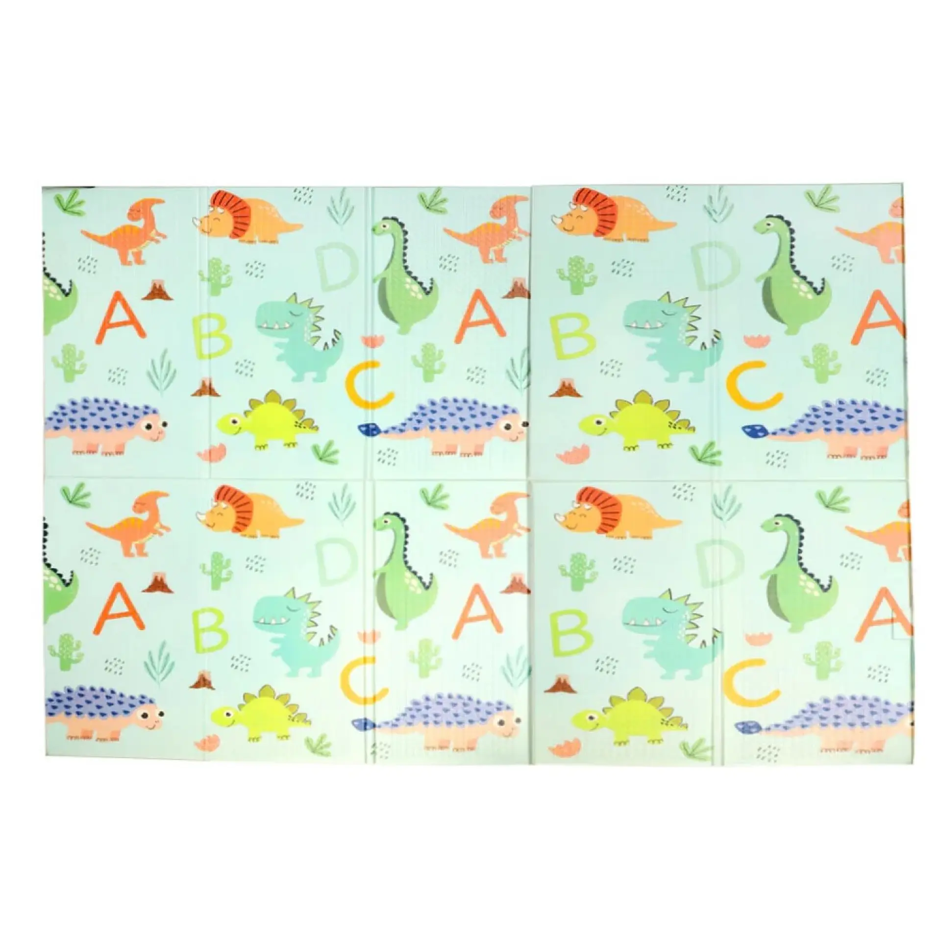 Alfombra de Juego Plegable Reversible Dino 180x200 Infanti 1