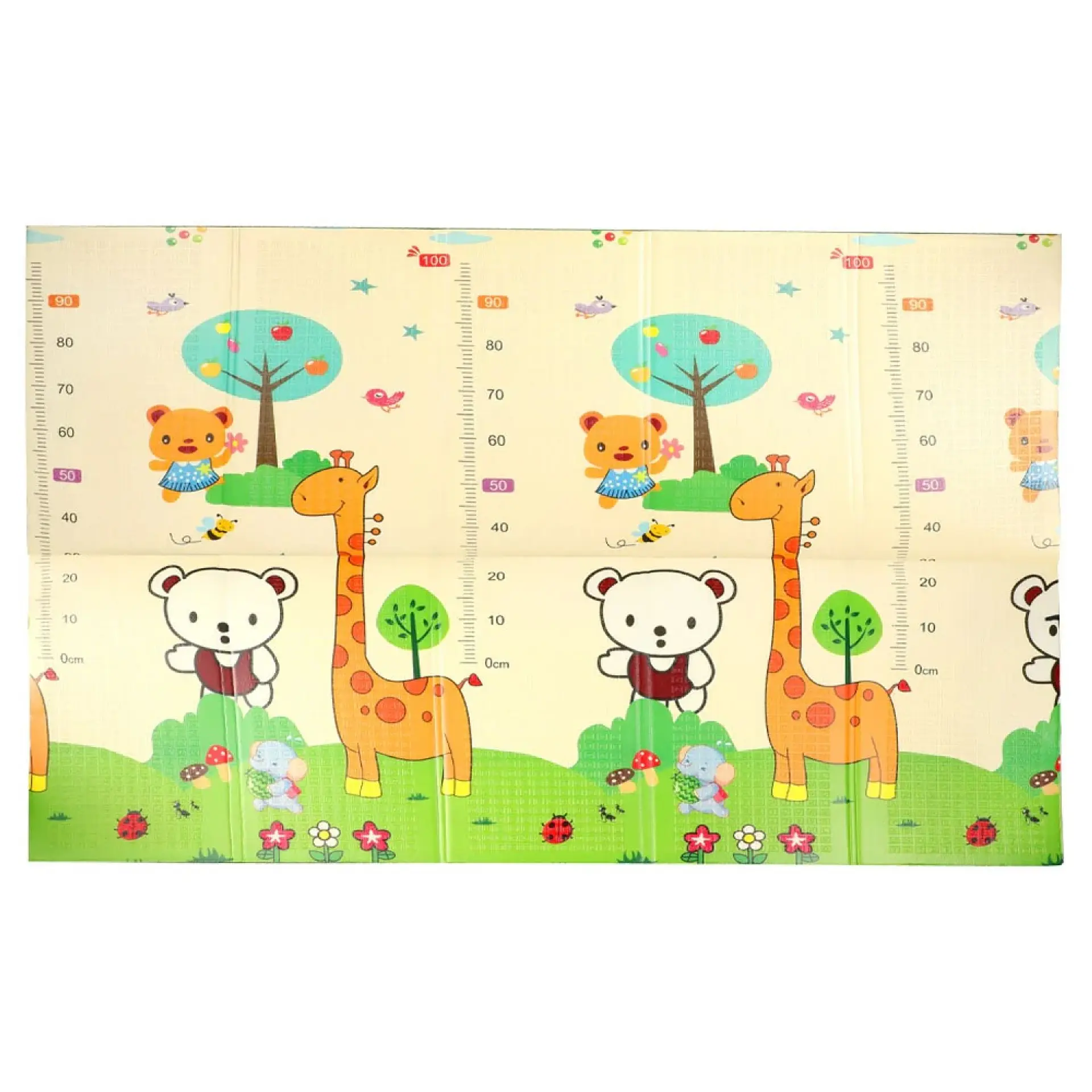 Alfombra de Juego Plegable Reversible Dino 180x200 Infanti 2