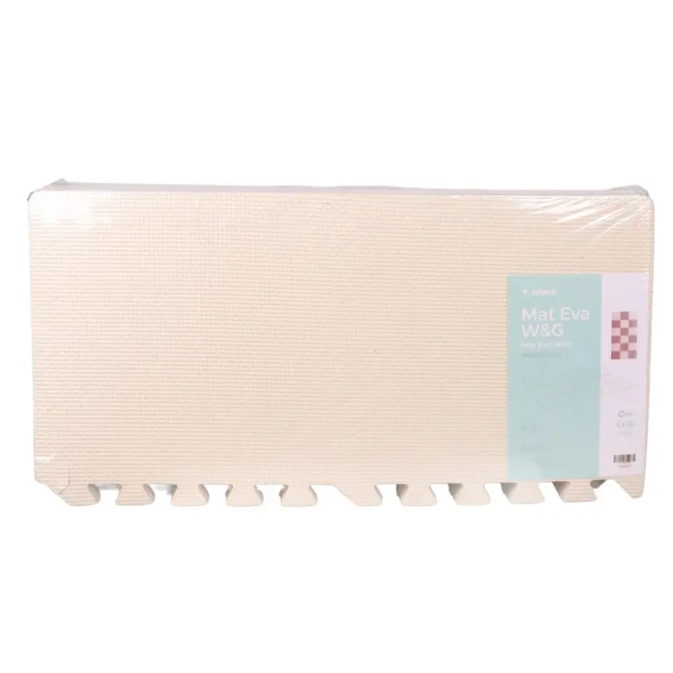 Alfombra Mat Eva Blanco & Gris 18 Piezas Infanti 4